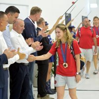 Doček hrvatskim olimpijcima po povratku sa OI u Parizu