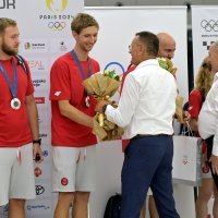 Doček hrvatskim olimpijcima po povratku sa OI u Parizu