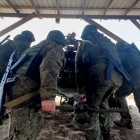 Ruske jedinice koje štite Kinburnsku prevlaku