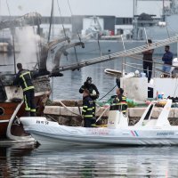 Požar na turističkom jedrenjaku