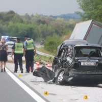 Prometna nesreća na A1 između čvorova Ogulin i Bosiljevo
