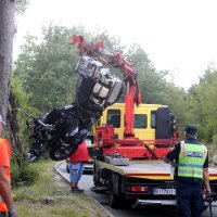 Dvije osobe poginule u nesreći kod Klane