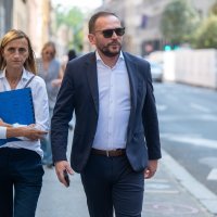 Dolazak članova HDZ-a na sjednicu Predsjedništva stranke