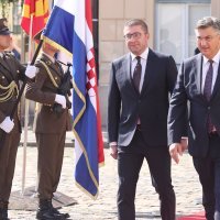 Plenković primio makedonskog premijera Hristijana Mickoskog