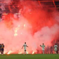 Neredi u Ljubljani, Armada bakljada, Olimpija - Rijeka, 29.8.2024.