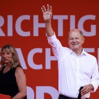 Olaf Scholz u Chemnitzu