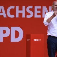 Olaf Scholz u Chemnitzu