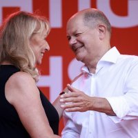Olaf Scholz u Chemnitzu