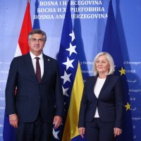 Andrej Plenković u BiH