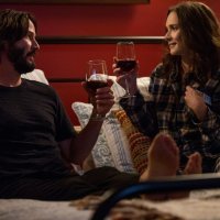 Keanu Reeves i Winona Ryder na setu