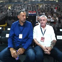 Vlade Divac i Predrag Danilović