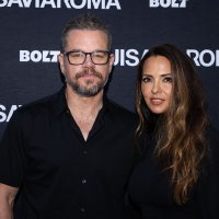 Matt Damon i Luciana Barroso