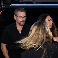 Matt Damon i Luciana Barroso