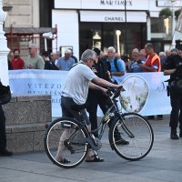 Prosvjed molitelja na Trgu bana Jelačića 7.9.2024.