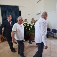 Ispraćaj Budimira Lončara u Preku na otoku Ugljanu