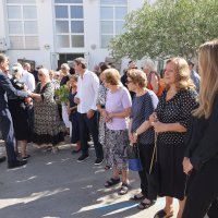 Ispraćaj Budimira Lončara u Preku na otoku Ugljanu