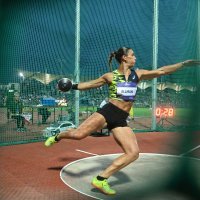 Memorijal Borisa Hanžekovića, bacanje diska, žene; Sandra Elkasević, Valarie Allman