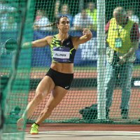 Memorijal Borisa Hanžekovića, bacanje diska, žene; Sandra Elkasević, Valarie Allman
