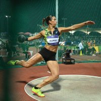 Memorijal Borisa Hanžekovića, bacanje diska, žene; Sandra Elkasević, Valarie Allman