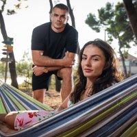 Barbara Matić i zaručnik Frano Vugdelija