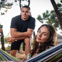 Barbara Matić i zaručnik Frano Vugdelija