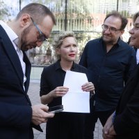 Ivana Kekin na predstavljanju predsjedničke kandidature