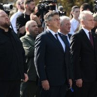 Andrej Plenković u Ukrajini