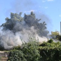 Požar kod Zapadnog kolodvora u Zagrebu