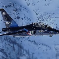 Let prototipa M346 iznad talijanskih Alpa