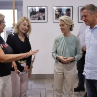 Robert Golob i Ursula von der Leyen u Črnome na Koruškoj