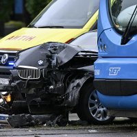 Prometna nesreća na križanju Vukovarske i Koranske u Zagrebu