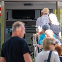 Gužva ispred Gradske plinare Zagreb