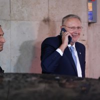 Dolazak članova HDZ-a na sjednicu predsjedništva stranke