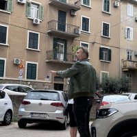 Sergej Trifunović nakon izlaska sa suda u Splitu