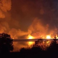 Pogođeno skladište oružja