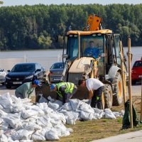 Pripreme za obranu od poplave u Vukovaru