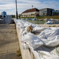 Pripreme za obranu od poplave u Vukovaru
