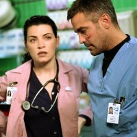 Julianna Margulies i George Clooney
