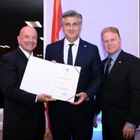 Andrej Plenković u posjetu Hrvatima u SAD-u