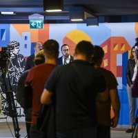 Tomislav Tomašević održao je konferenciju za medije u uređenom pohodniku Trnsko