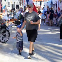 Dragan Lukić Luky sa suprugom i djecom