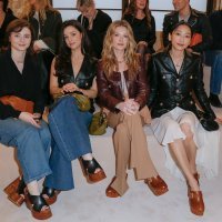 Prvi red do piste na Chloe reviji za jesen/zimu 2024.