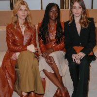 Prvi red do piste na Chloe reviji za jesen/zimu 2024.