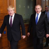 Boris Johnson i Benjamin Netanyahu