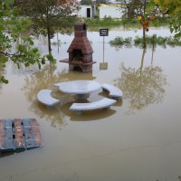 Visoki vodostaj rijeke Kupe u Karlovcu
