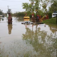 Visoki vodostaj rijeke Kupe u Karlovcu