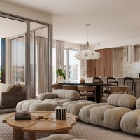 1_Penthouse Franc_Dnevna soba i blagovaonica