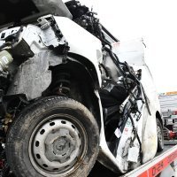 Kombi s migrantima sletio kod Novske