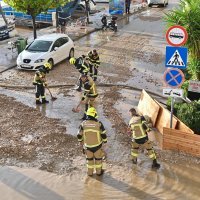 Bujica poplavila Podgoru tijekom jakog kišnog nevremena