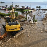Bujica poplavila Podgoru tijekom jakog kišnog nevremena